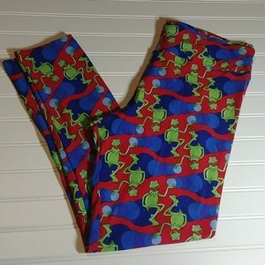 Lularoe Frog Leggings 